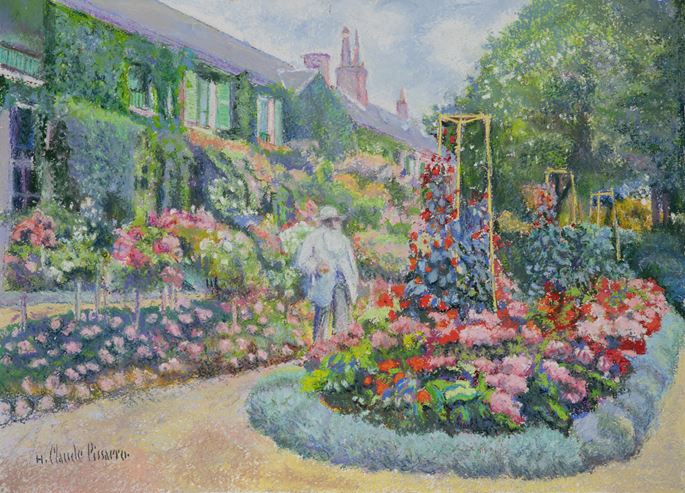 H. Claude Pissarro - Monet à Giverny | MasterArt